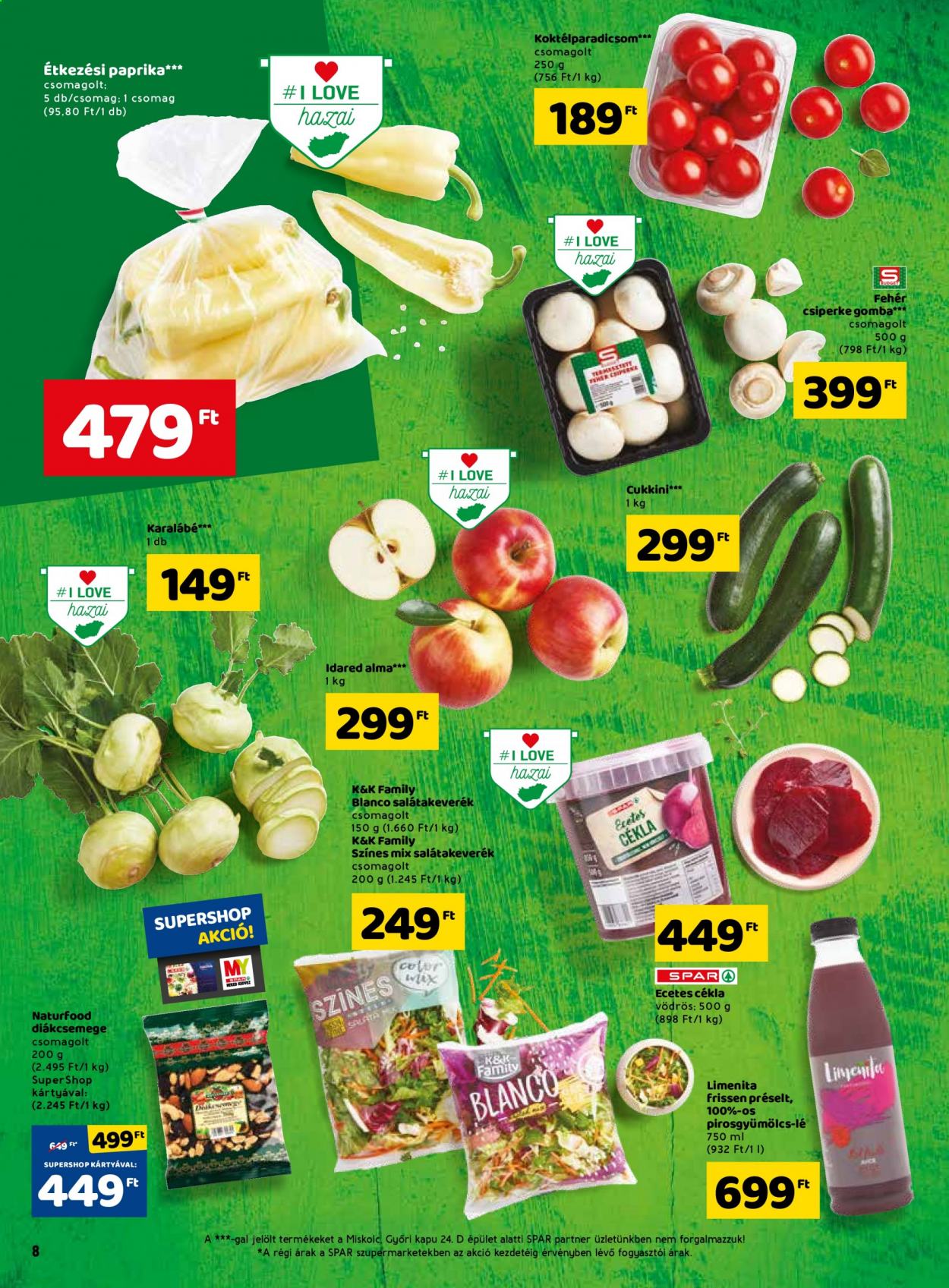 SPAR akciós újságok - 2021.05.13 - 2021.05.19. Oldal 8