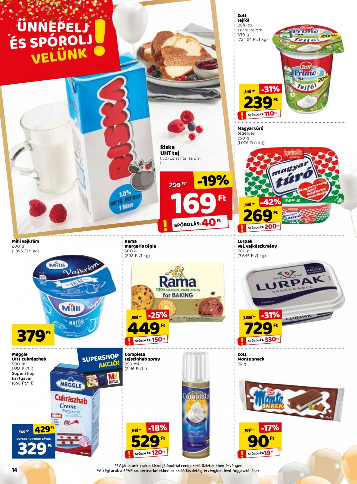 SPAR akciós újságok - 2021.05.13 - 2021.05.19. Oldal 14