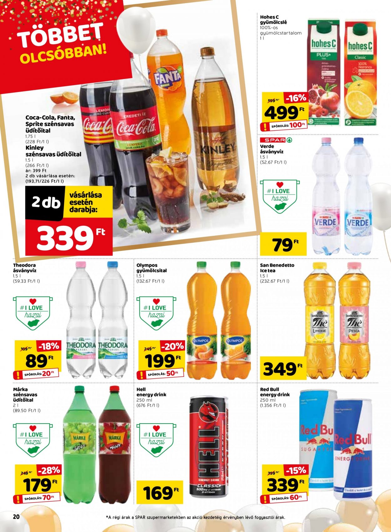 SPAR akciós újságok - 2021.05.13 - 2021.05.19. Oldal 20