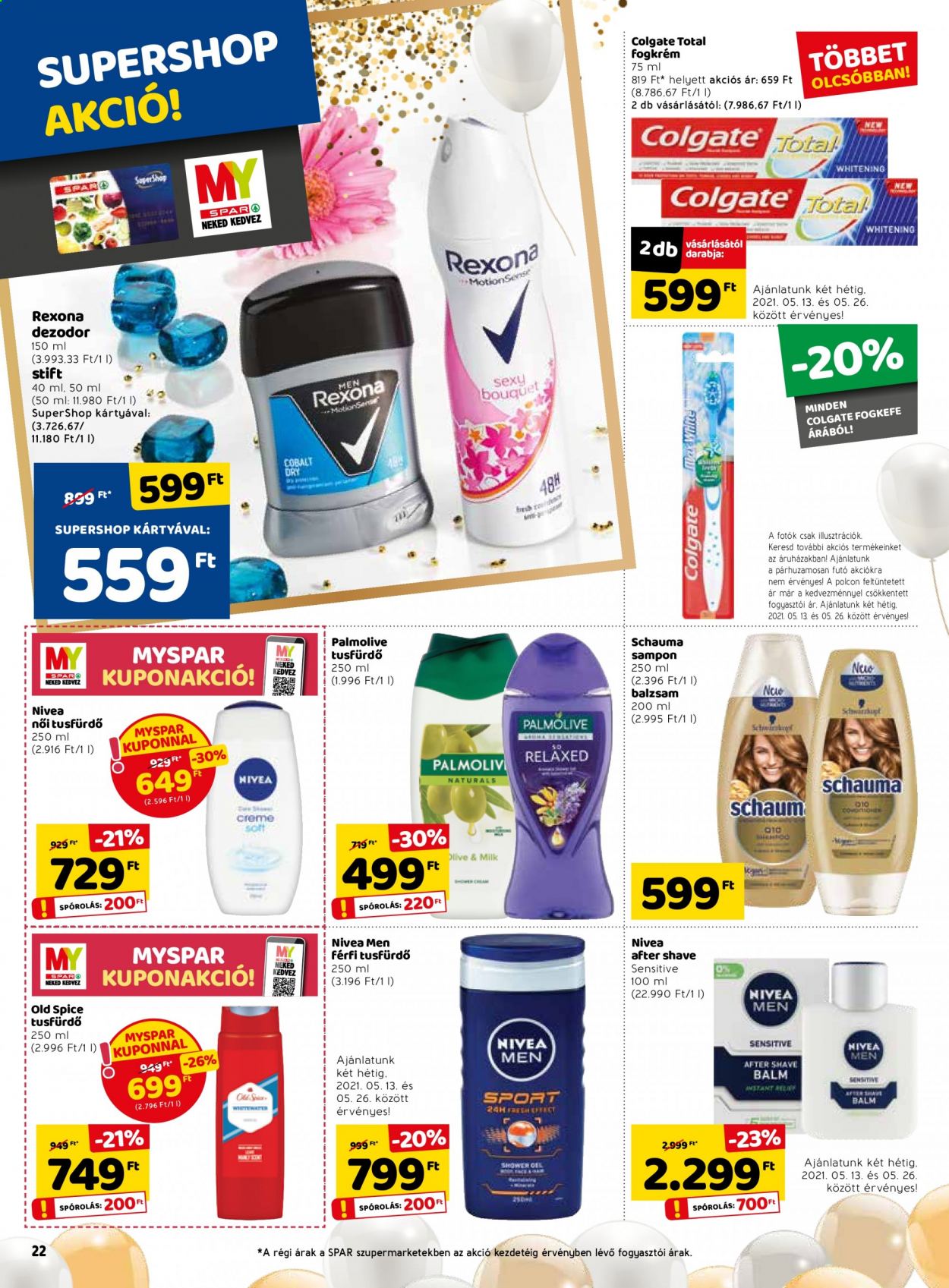 SPAR akciós újságok - 2021.05.13 - 2021.05.19. Oldal 22