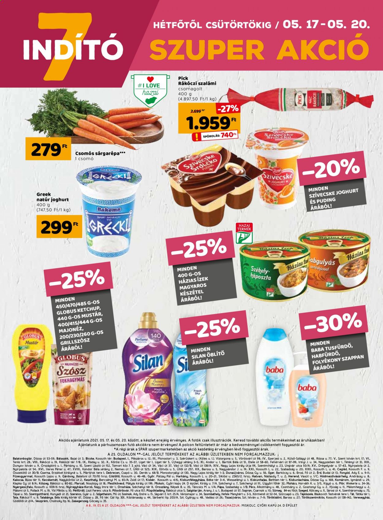SPAR akciós újságok - 2021.05.13 - 2021.05.19. Oldal 27