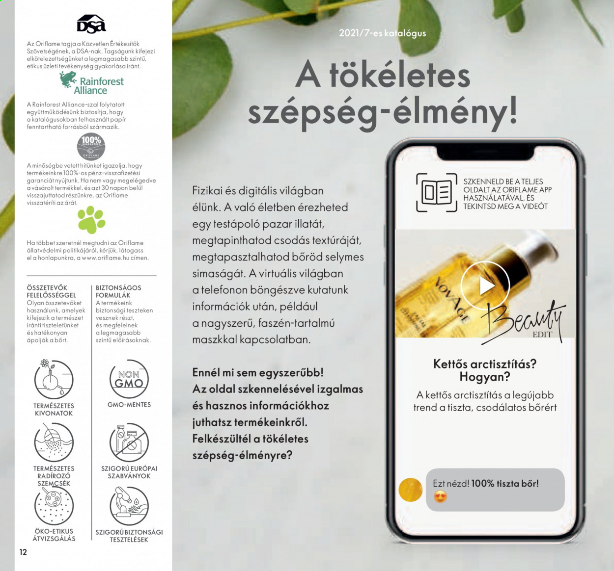 Oriflame akciós újságok - 2021.05.11 - 2021.05.31. Oldal 12