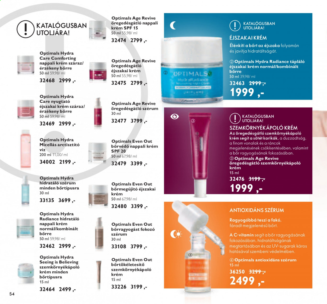 Oriflame akciós újságok - 2021.05.11 - 2021.05.31. Oldal 54