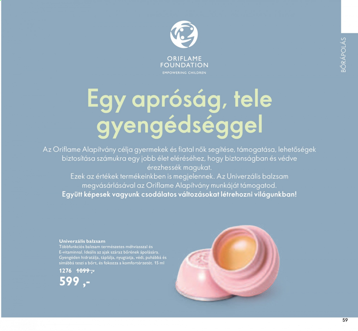 Oriflame akciós újságok - 2021.05.11 - 2021.05.31. Oldal 59