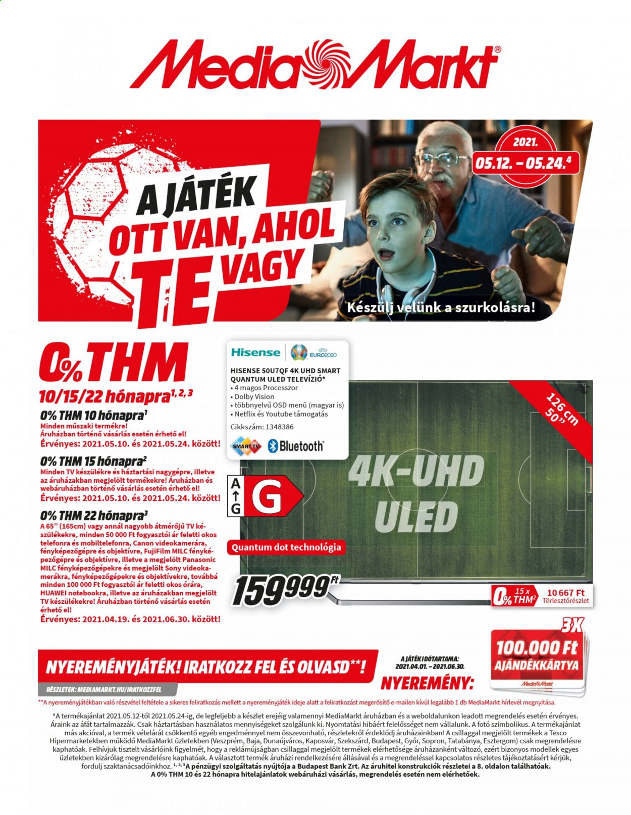 MediaMarkt akciós újságok - 2021.05.12 - 2021.05.24. Oldal 1