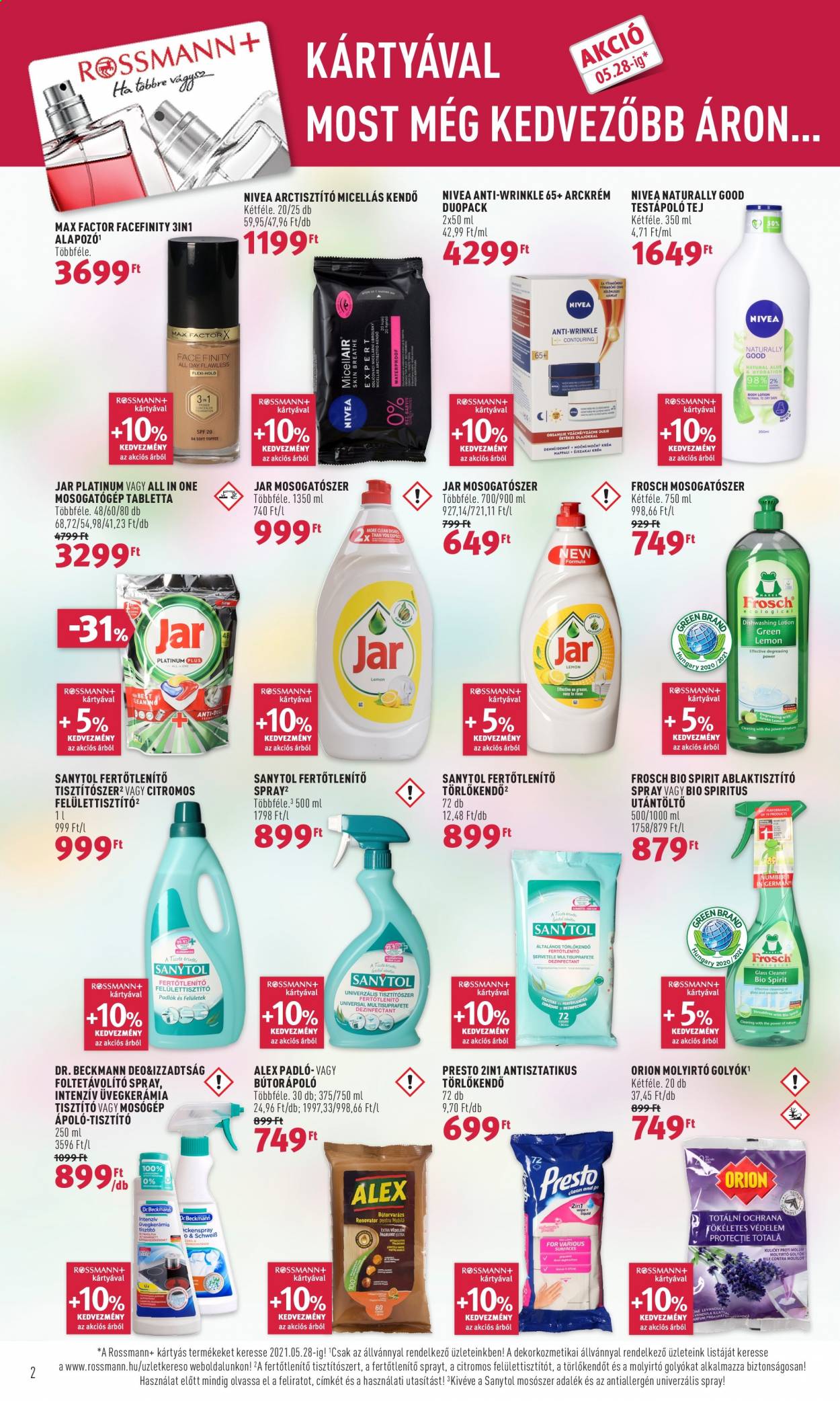 Rossmann akciós újságok - 2021.05.17 - 2021.05.21. Oldal 2