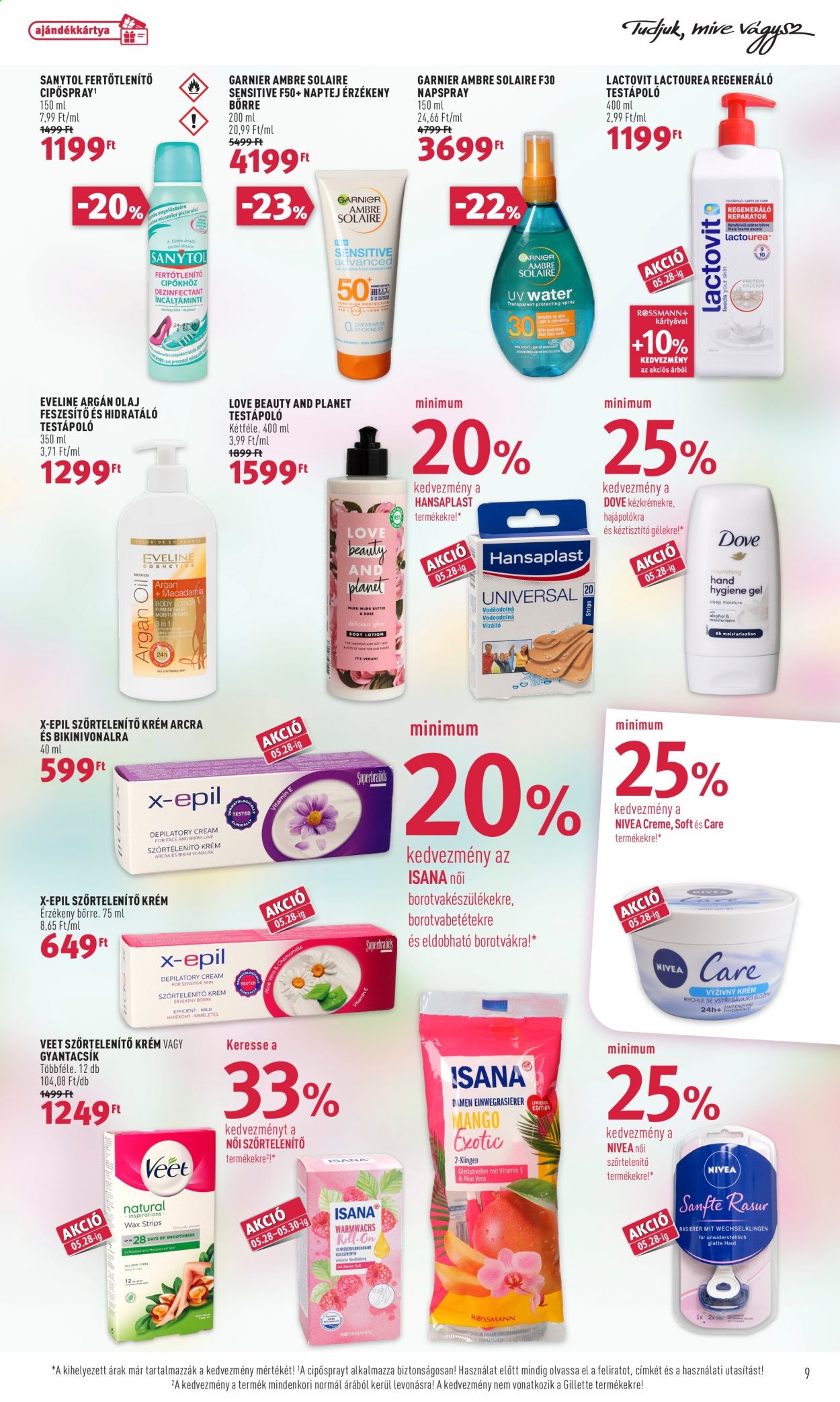 Rossmann akciós újságok - 2021.05.17 - 2021.05.21. Oldal 9