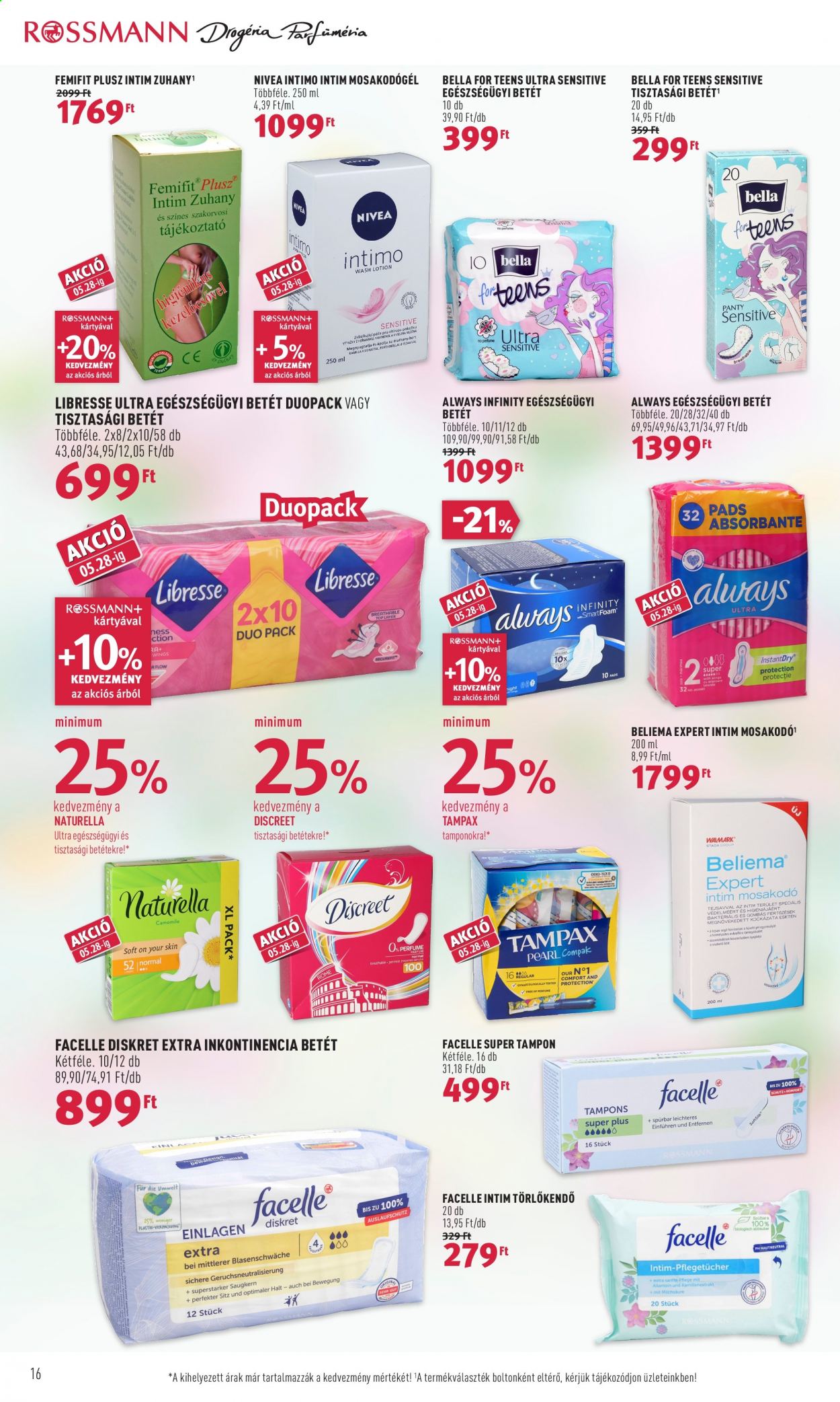 Rossmann akciós újságok - 2021.05.17 - 2021.05.21. Oldal 16