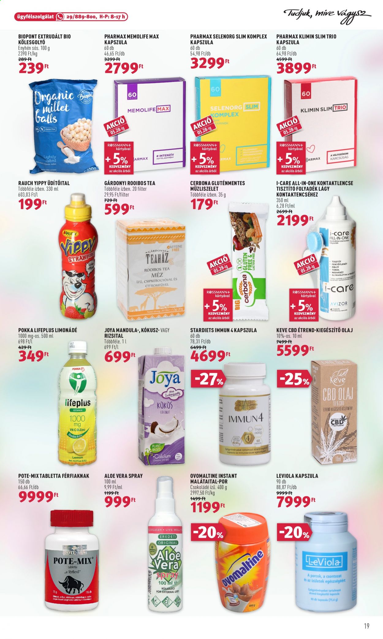 Rossmann akciós újságok - 2021.05.17 - 2021.05.21. Oldal 19
