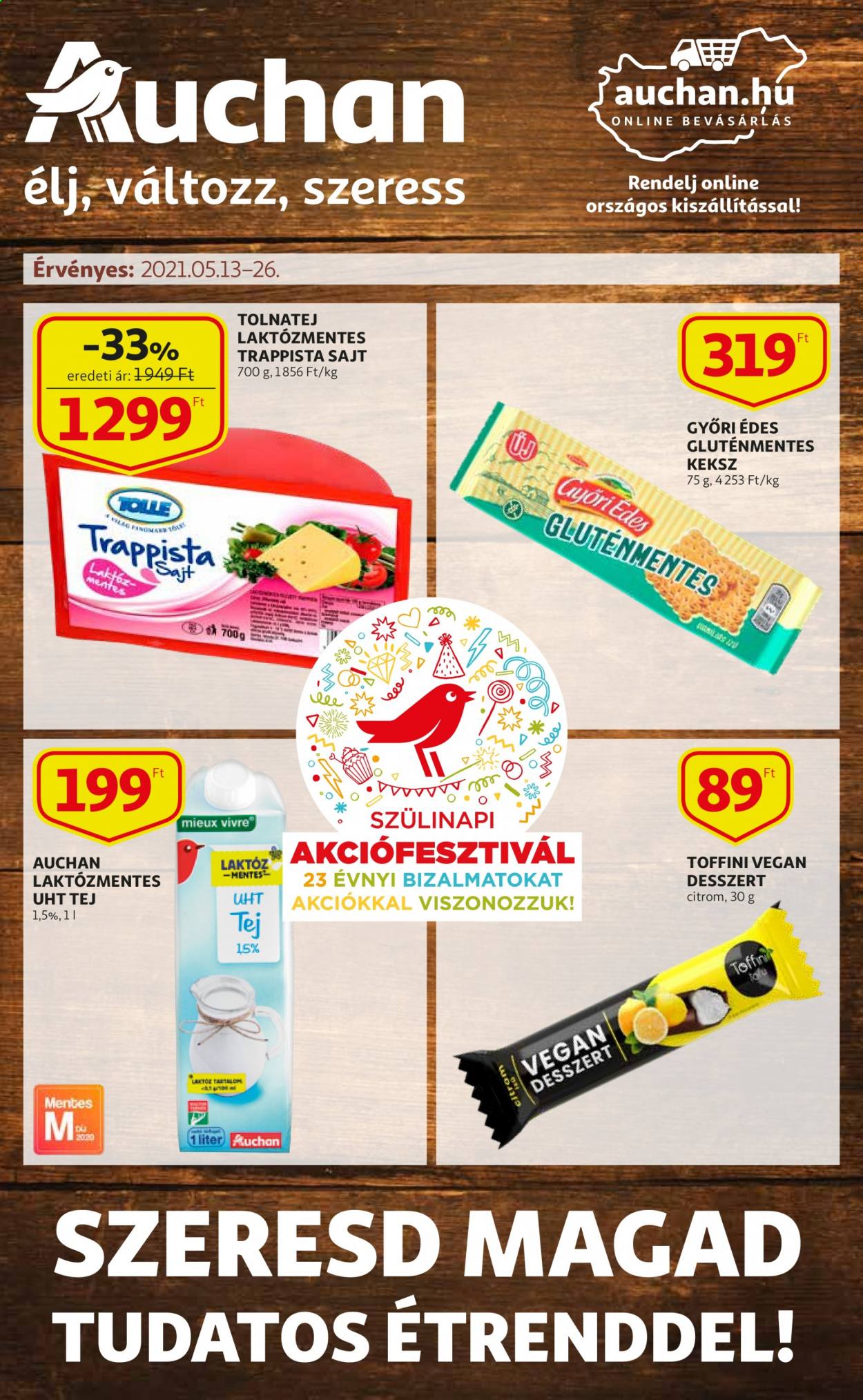 Auchan akciós újságok - 2021.05.13 - 2021.05.26. Oldal 1