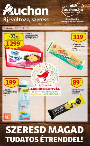 Újság Auchan - 2021.05.13 - 2021.05.26.