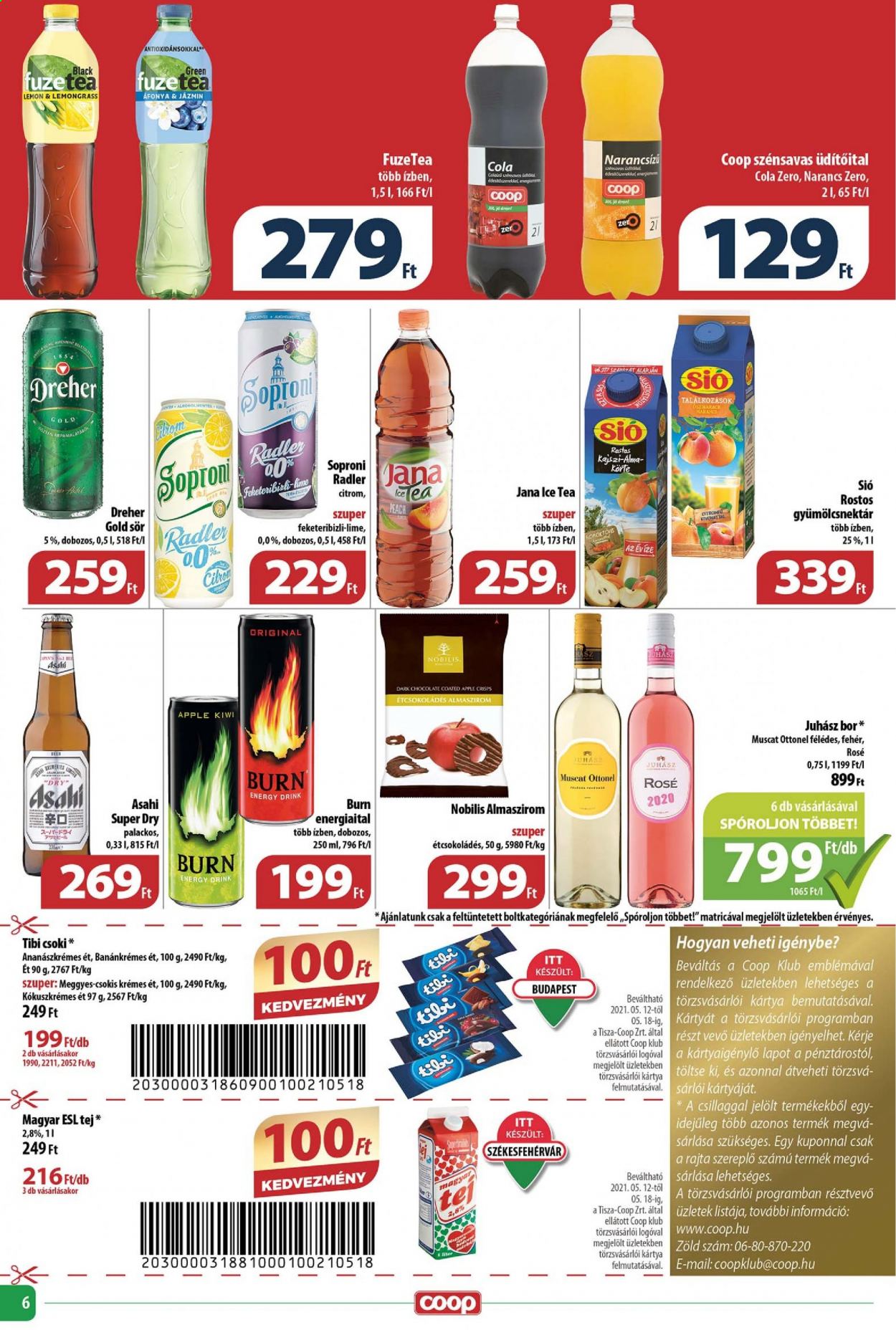 Coop akciós újságok - 2021.05.12 - 2021.05.18. Oldal 6