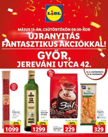 Újság Lidl - 2021.05.13 - 2021.05.16.