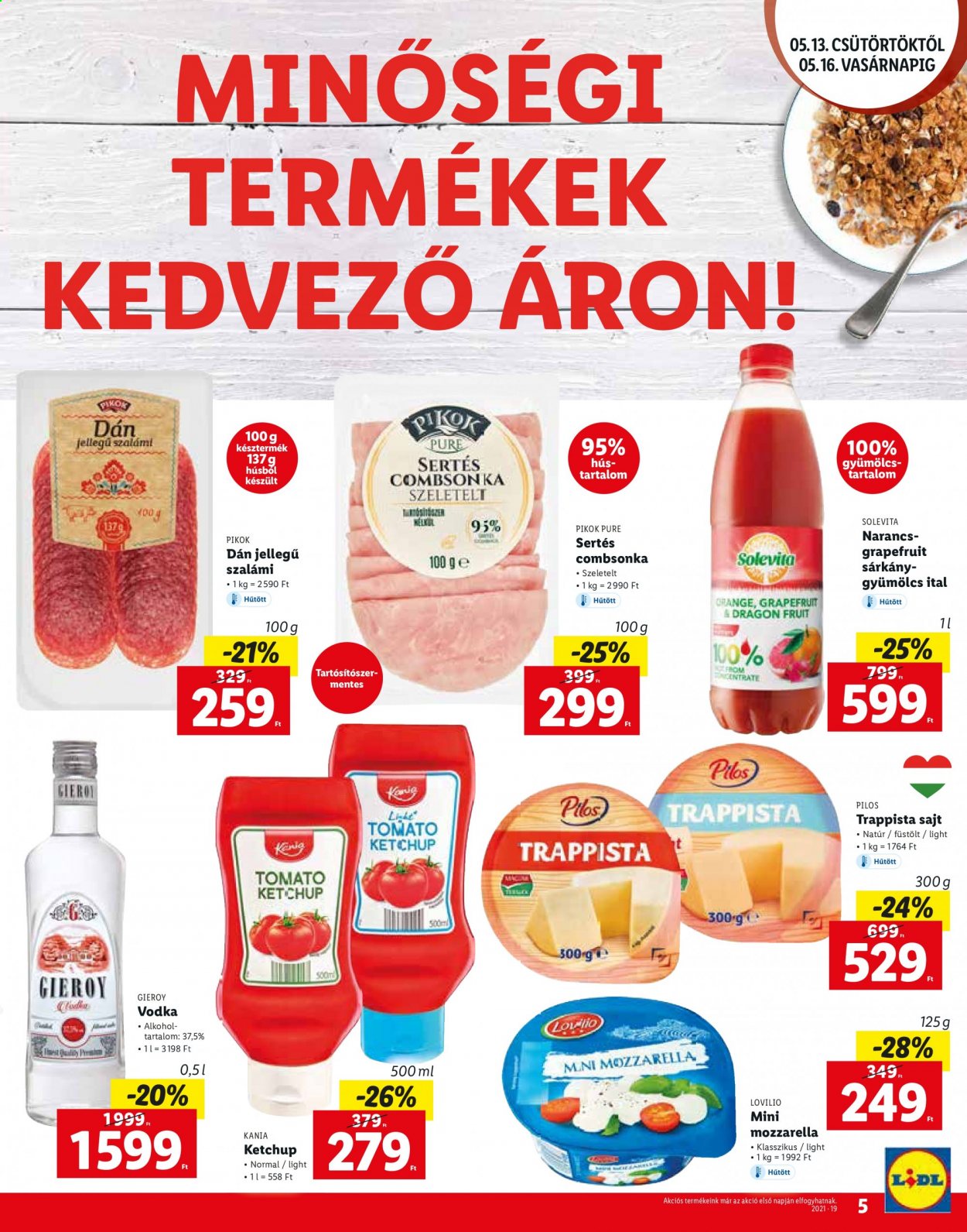 Lidl akciós újságok - 2021.05.13 - 2021.05.16. Oldal 5