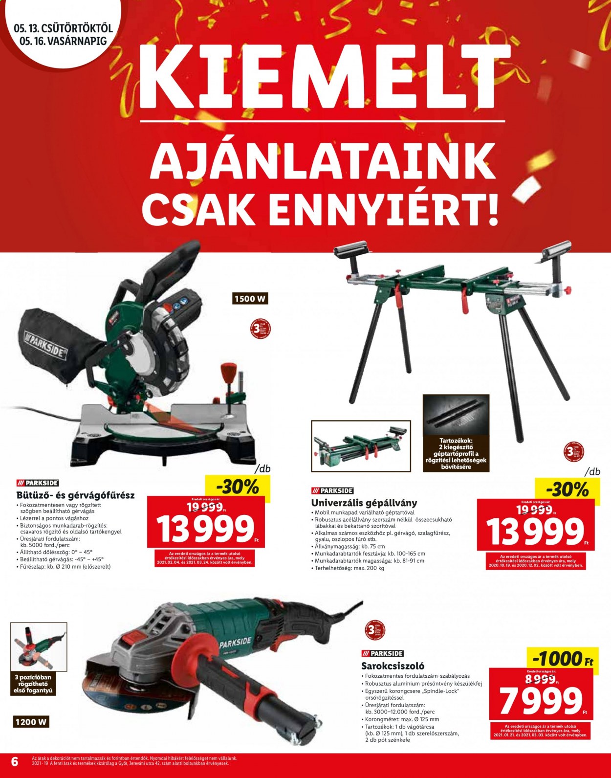 Lidl akciós újságok - 2021.05.13 - 2021.05.16. Oldal 6