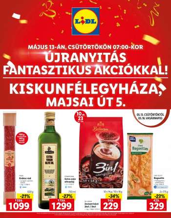 Újság Lidl - 2021.05.13 - 2021.05.16.