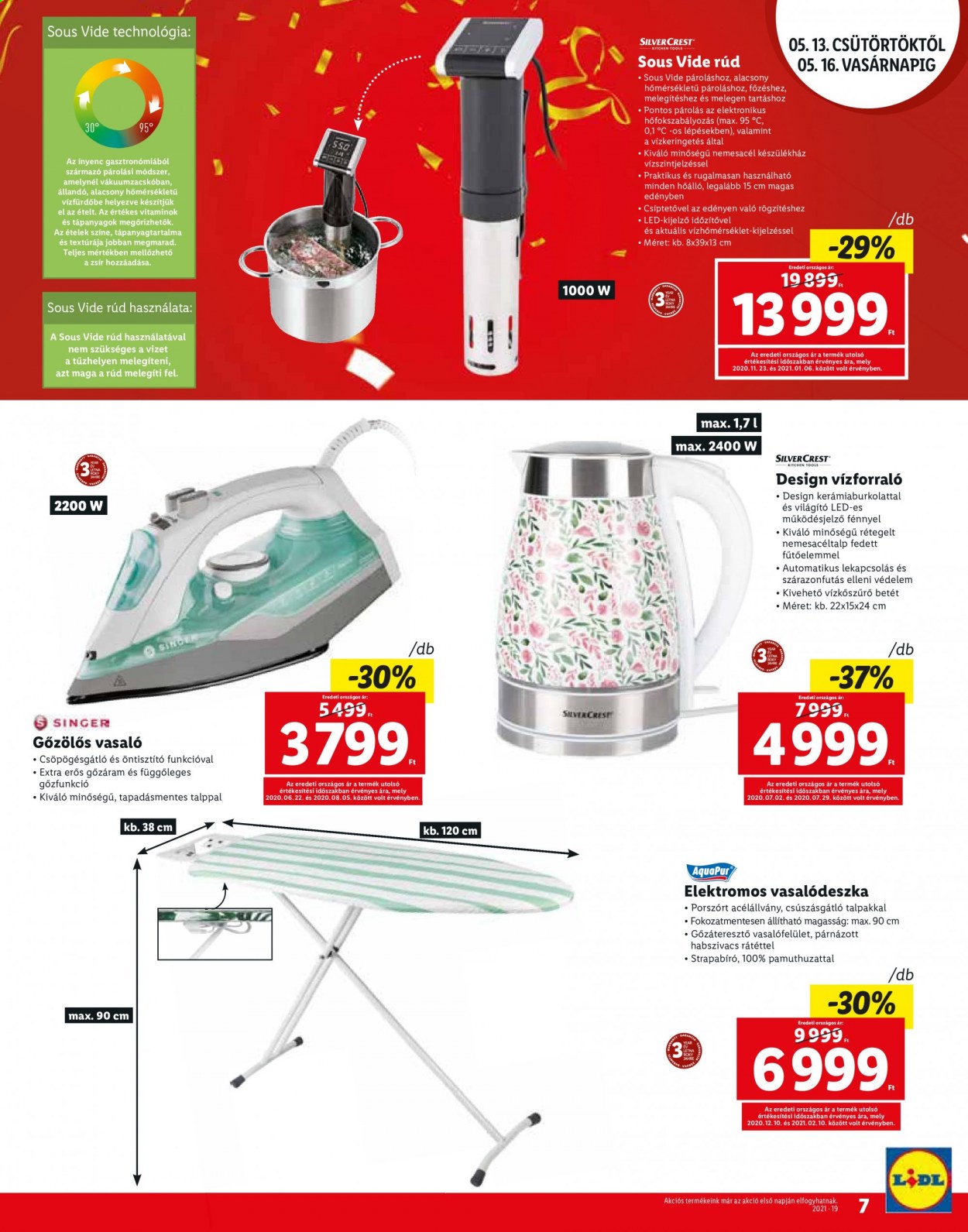 Lidl akciós újságok - 2021.05.13 - 2021.05.16. Oldal 7
