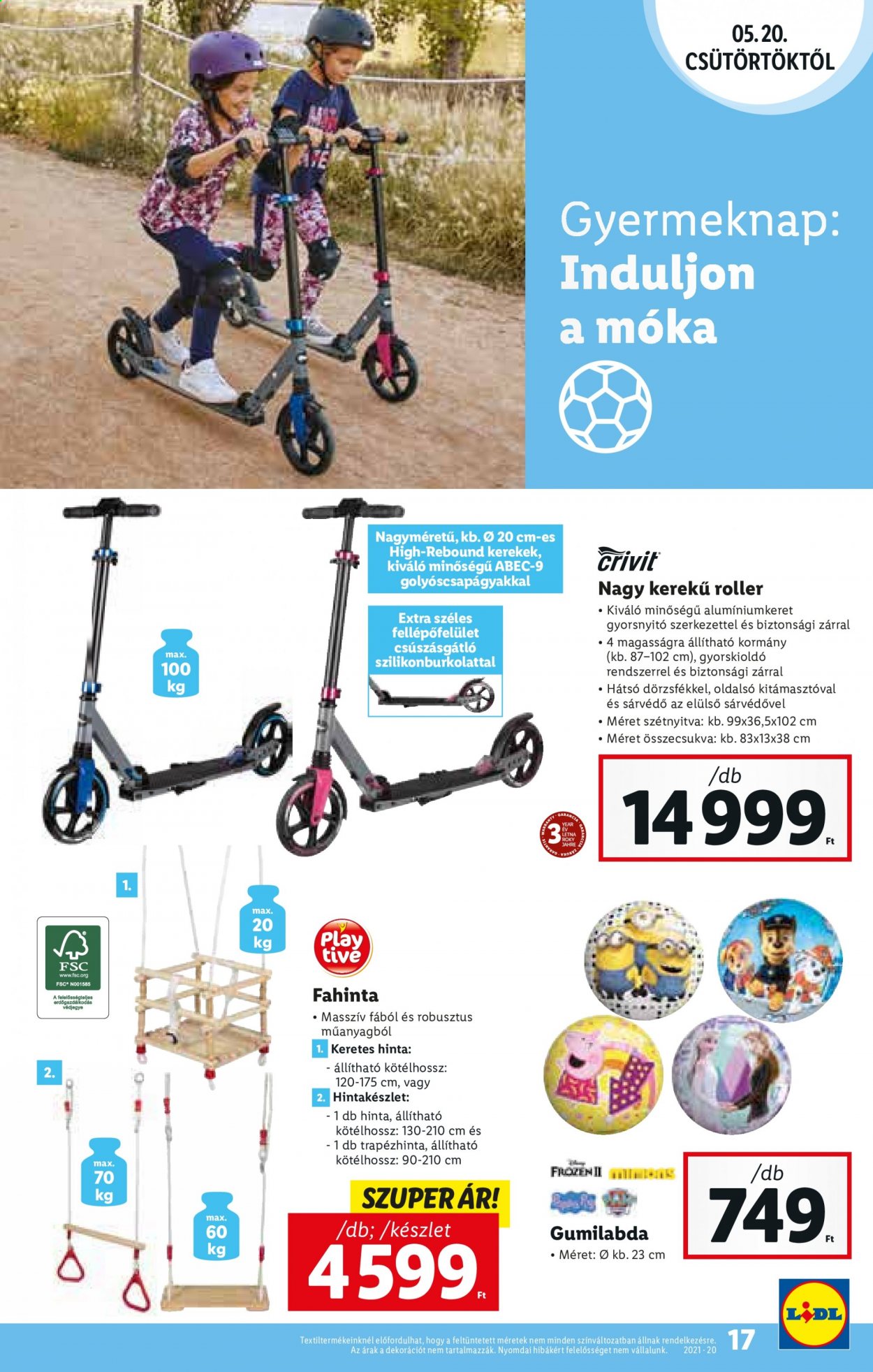 Lidl akciós újságok - 2021.05.20 - 2021.05.26. Oldal 17