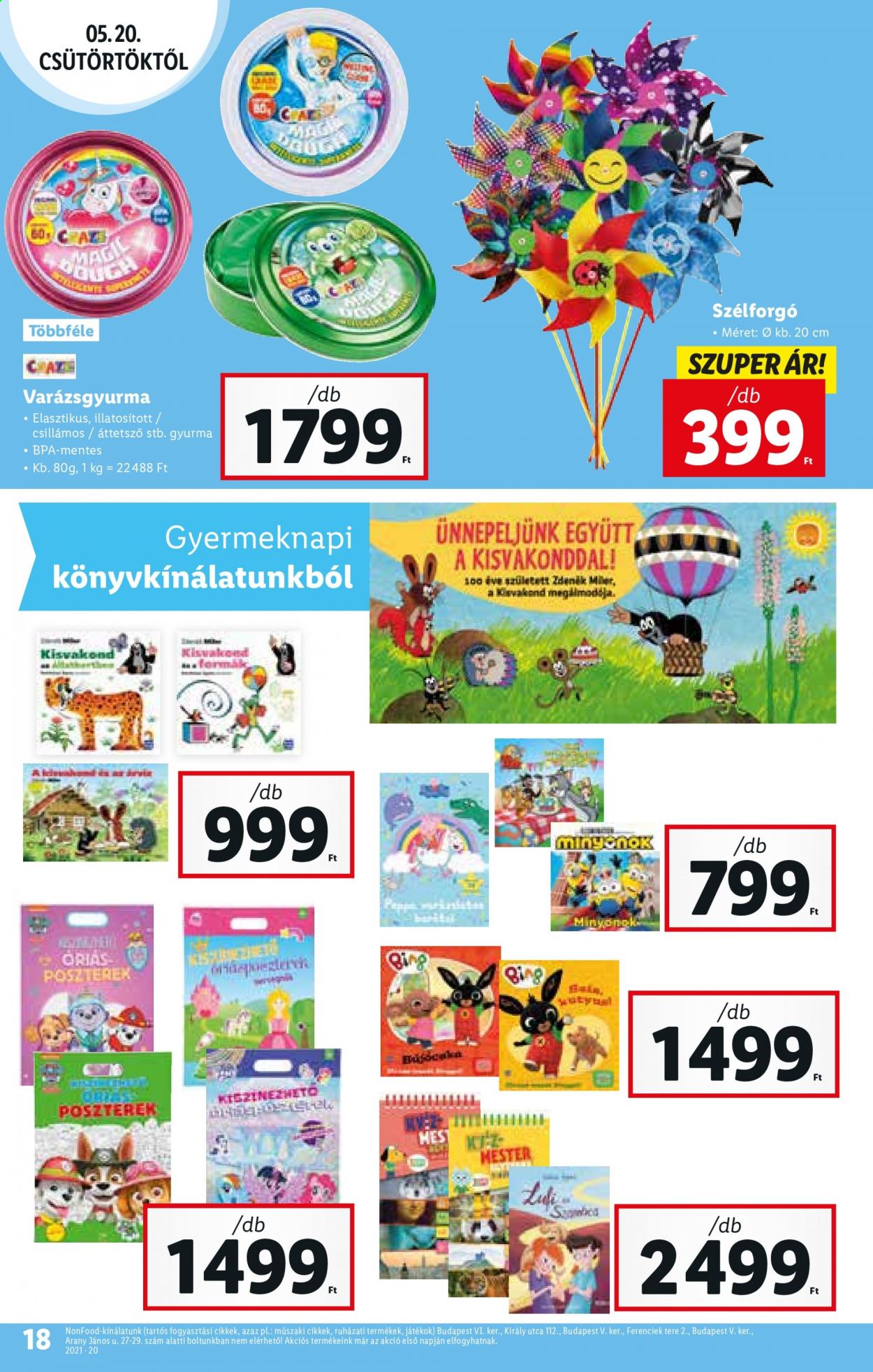 Lidl akciós újságok - 2021.05.20 - 2021.05.26. Oldal 18
