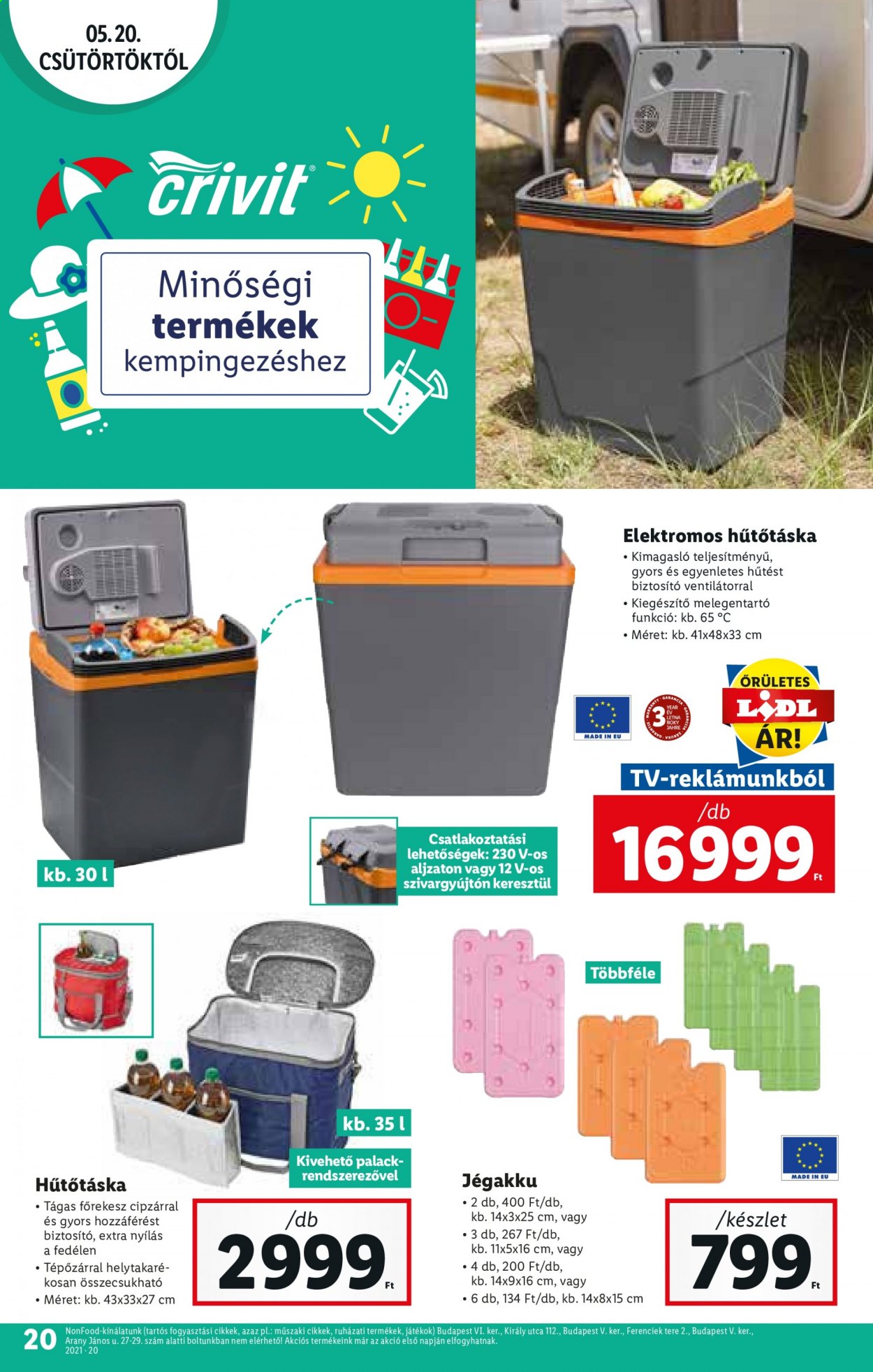 Lidl akciós újságok - 2021.05.20 - 2021.05.26. Oldal 20