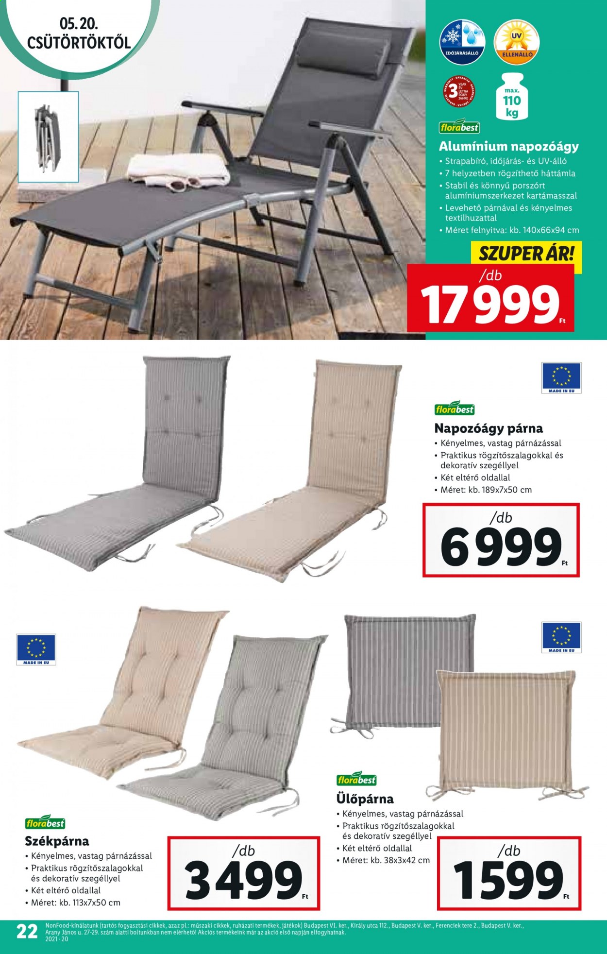 Lidl akciós újságok - 2021.05.20 - 2021.05.26. Oldal 22
