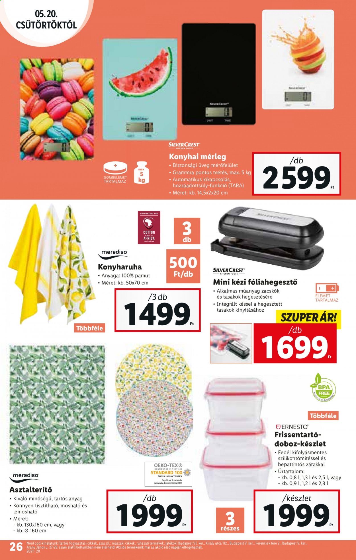 Lidl akciós újságok - 2021.05.20 - 2021.05.26. Oldal 26