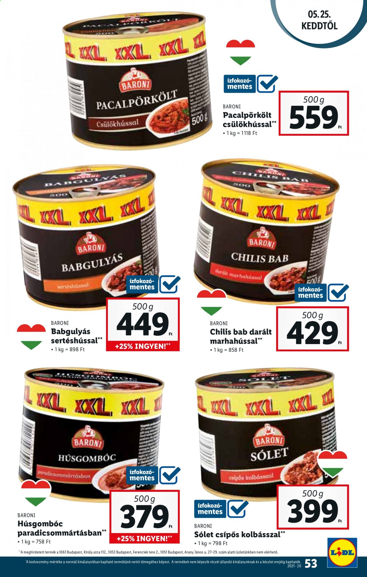 Lidl akciós újságok - 2021.05.20 - 2021.05.26. Oldal 53