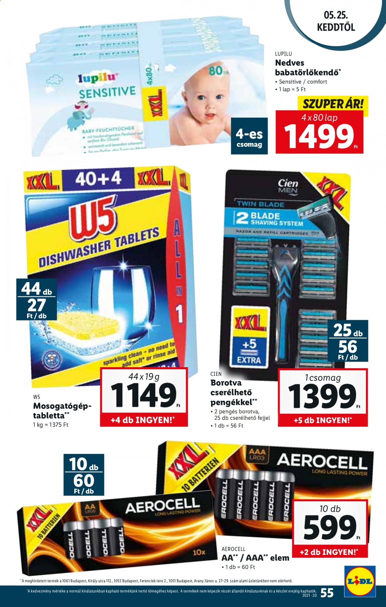 Lidl akciós újságok - 2021.05.20 - 2021.05.26. Oldal 55