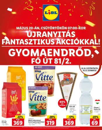 Újság Lidl - 2021.05.20 - 2021.05.22.