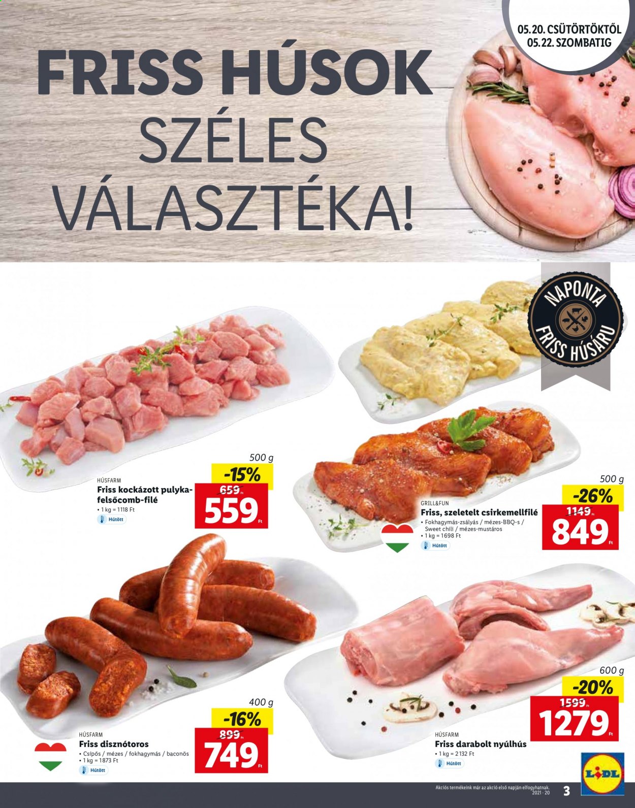 Lidl akciós újságok - 2021.05.20 - 2021.05.22. Oldal 3