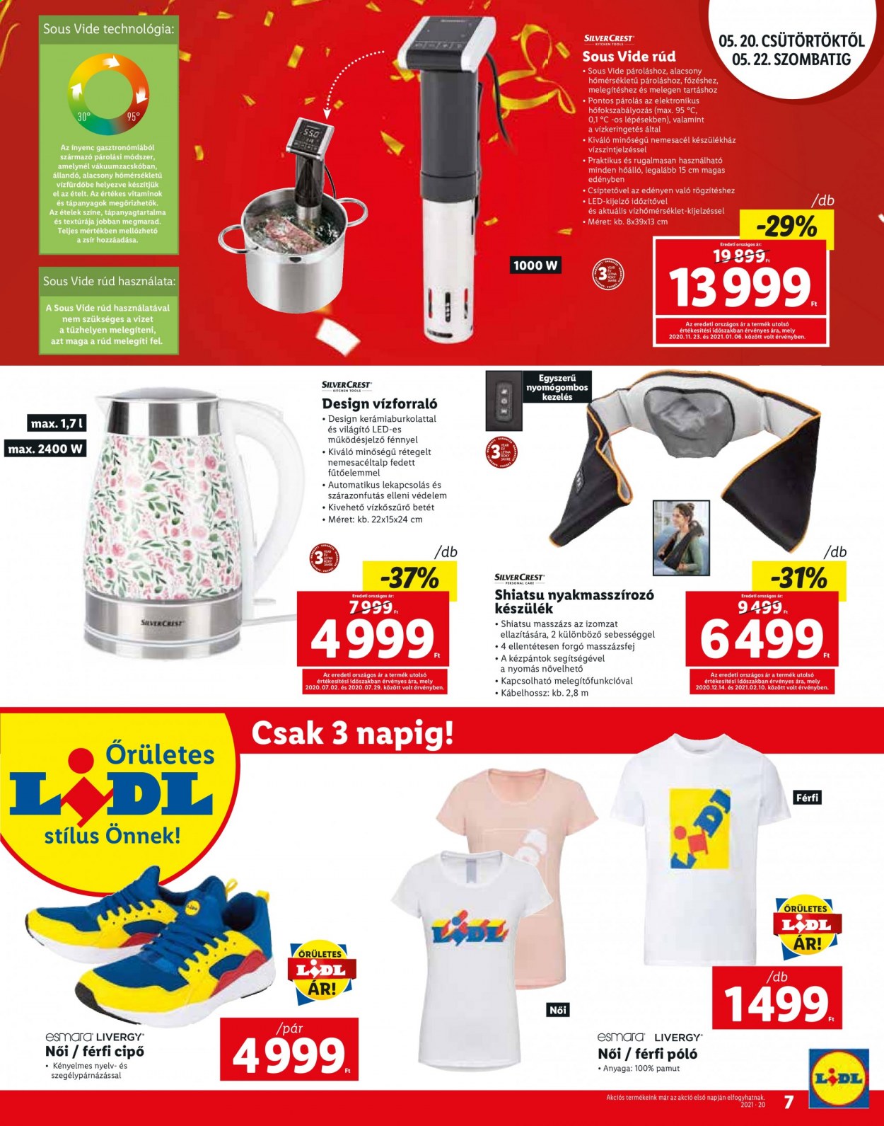 Lidl akciós újságok - 2021.05.20 - 2021.05.22. Oldal 7