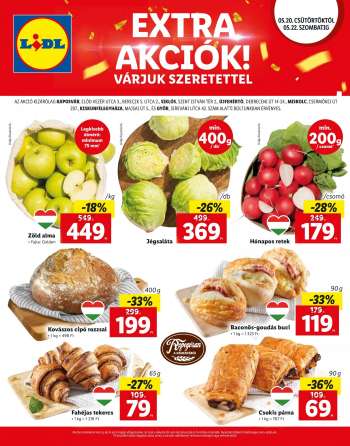 Újság Lidl - 2021.05.20 - 2021.05.22.