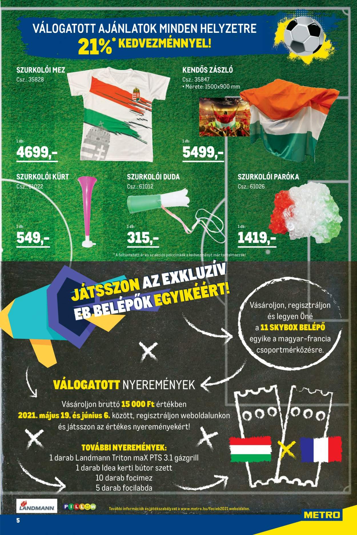Metro akciós újságok - 2021.05.19 - 2021.06.01. Oldal 5