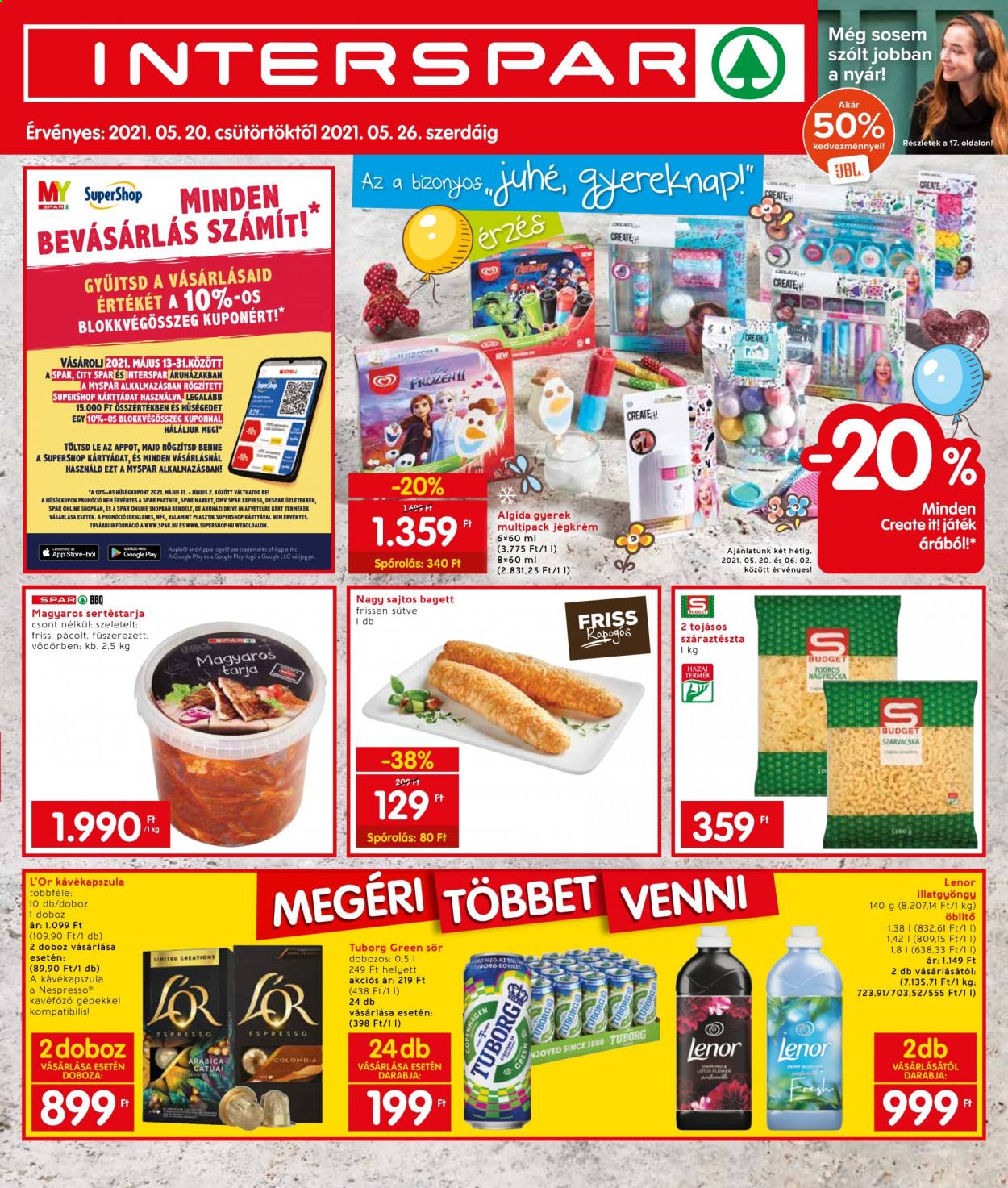 INTERSPAR akciós újságok - 2021.05.20 - 2021.05.26. Oldal 1