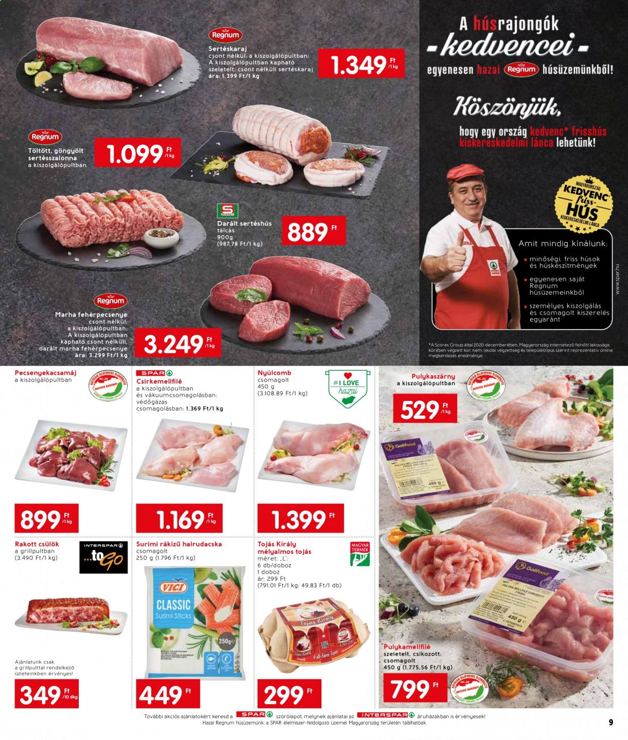 INTERSPAR akciós újságok - 2021.05.20 - 2021.05.26. Oldal 9