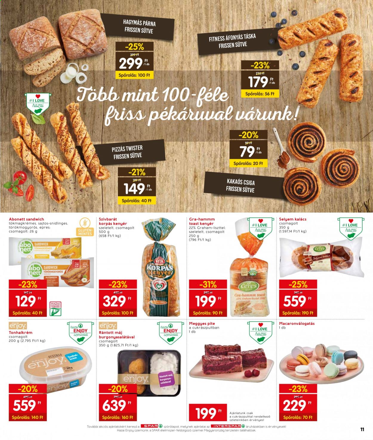INTERSPAR akciós újságok - 2021.05.20 - 2021.05.26. Oldal 11
