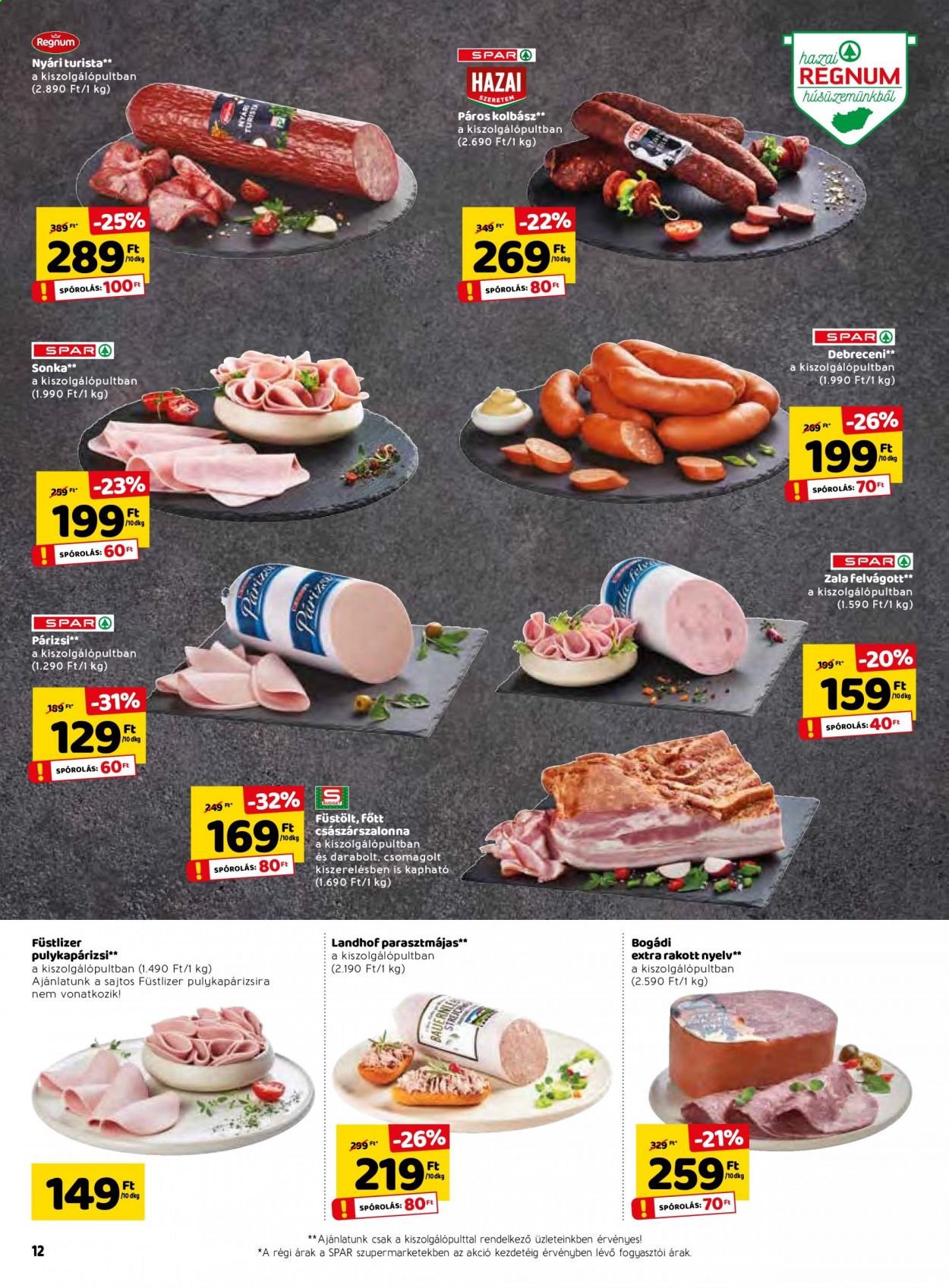 SPAR akciós újságok - 2021.05.20 - 2021.05.26. Oldal 12