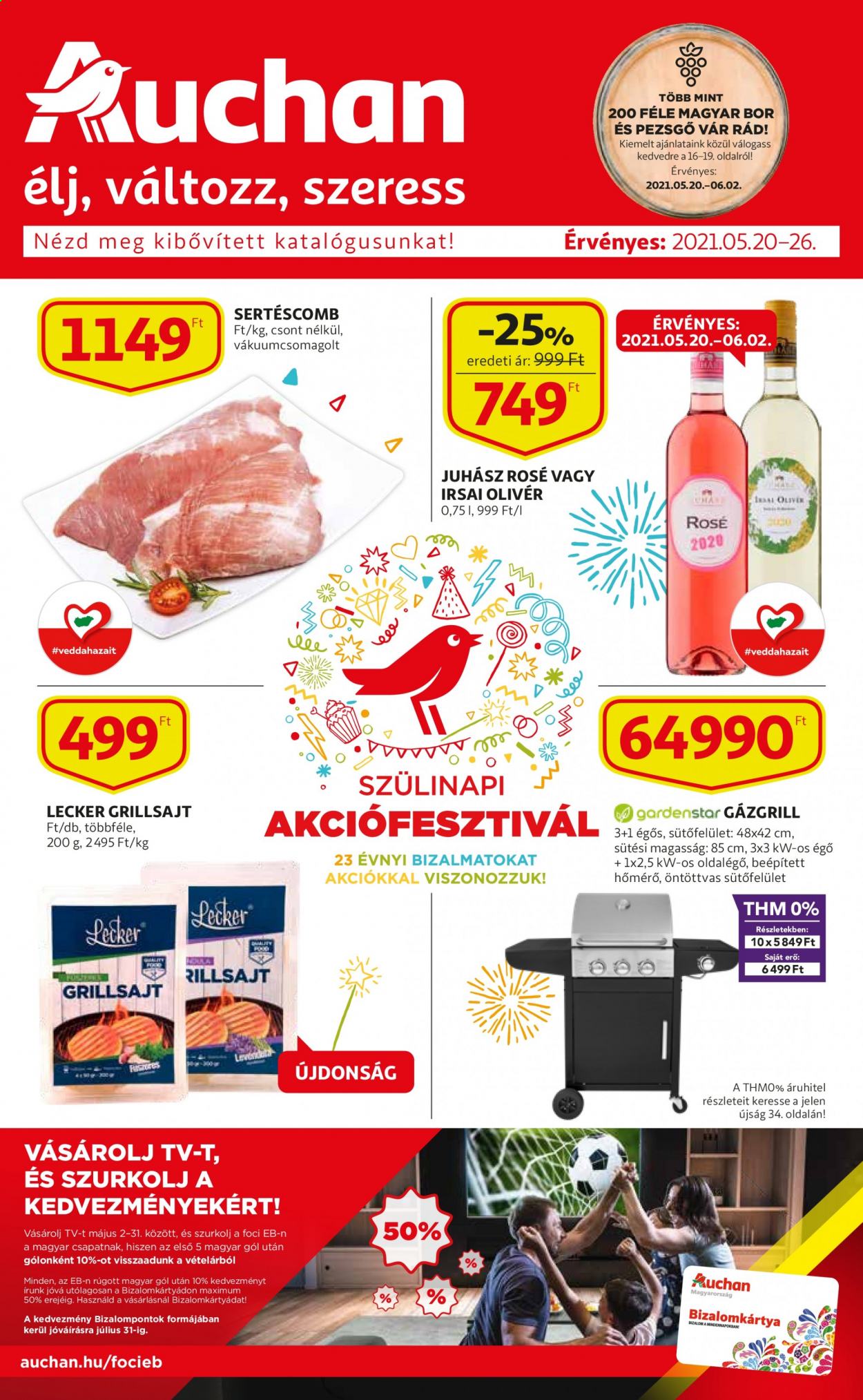 Auchan akciós újságok - 2021.05.20 - 2021.05.26. Oldal 1