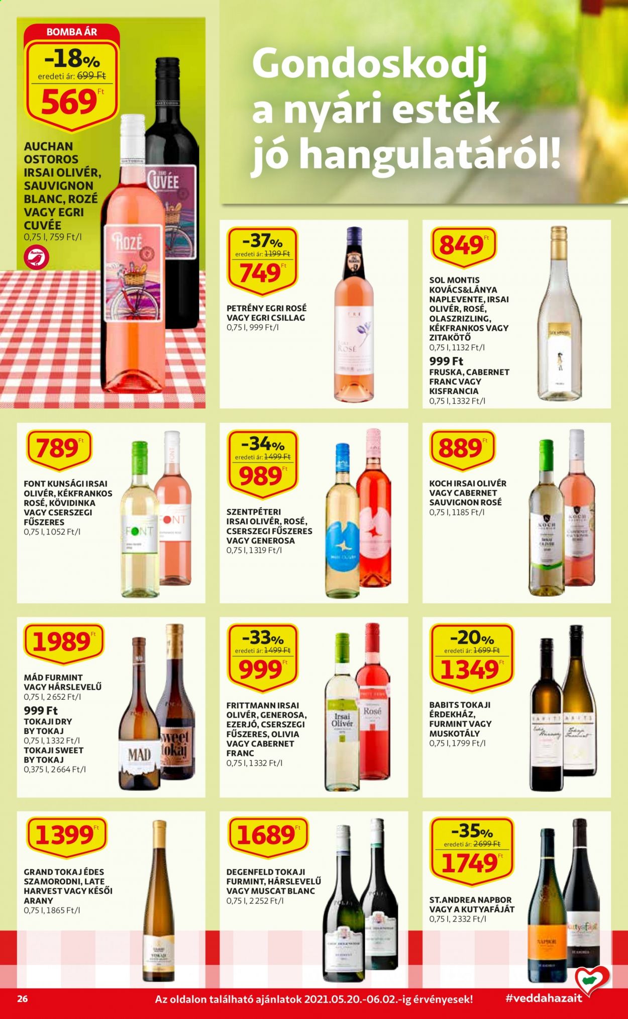 Auchan akciós újságok - 2021.05.20 - 2021.05.26. Oldal 26