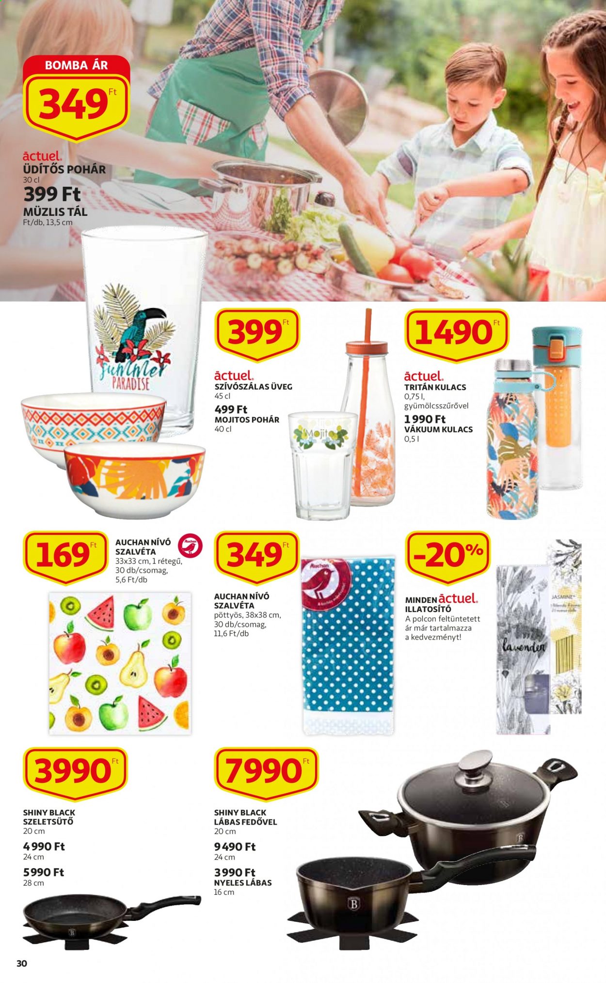 Auchan akciós újságok - 2021.05.20 - 2021.05.26. Oldal 30