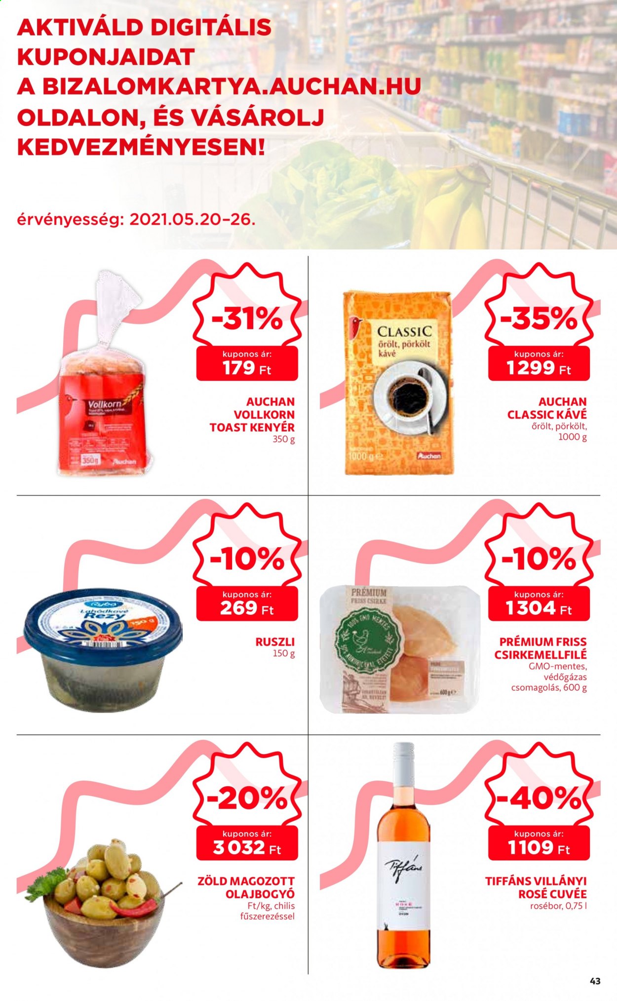 Auchan akciós újságok - 2021.05.20 - 2021.05.26. Oldal 43