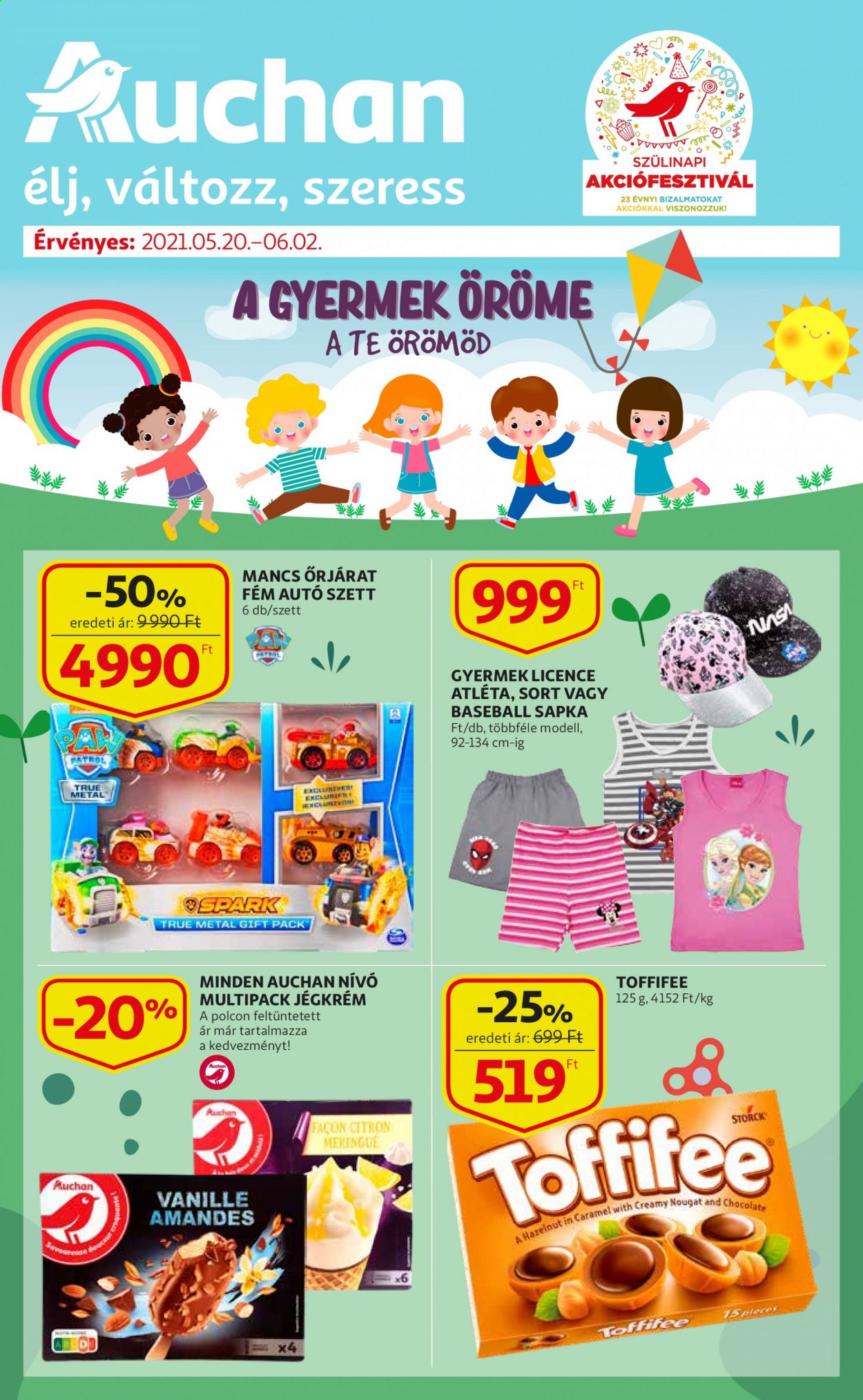 Auchan akciós újságok - 2021.05.20 - 2021.06.02. Oldal 1
