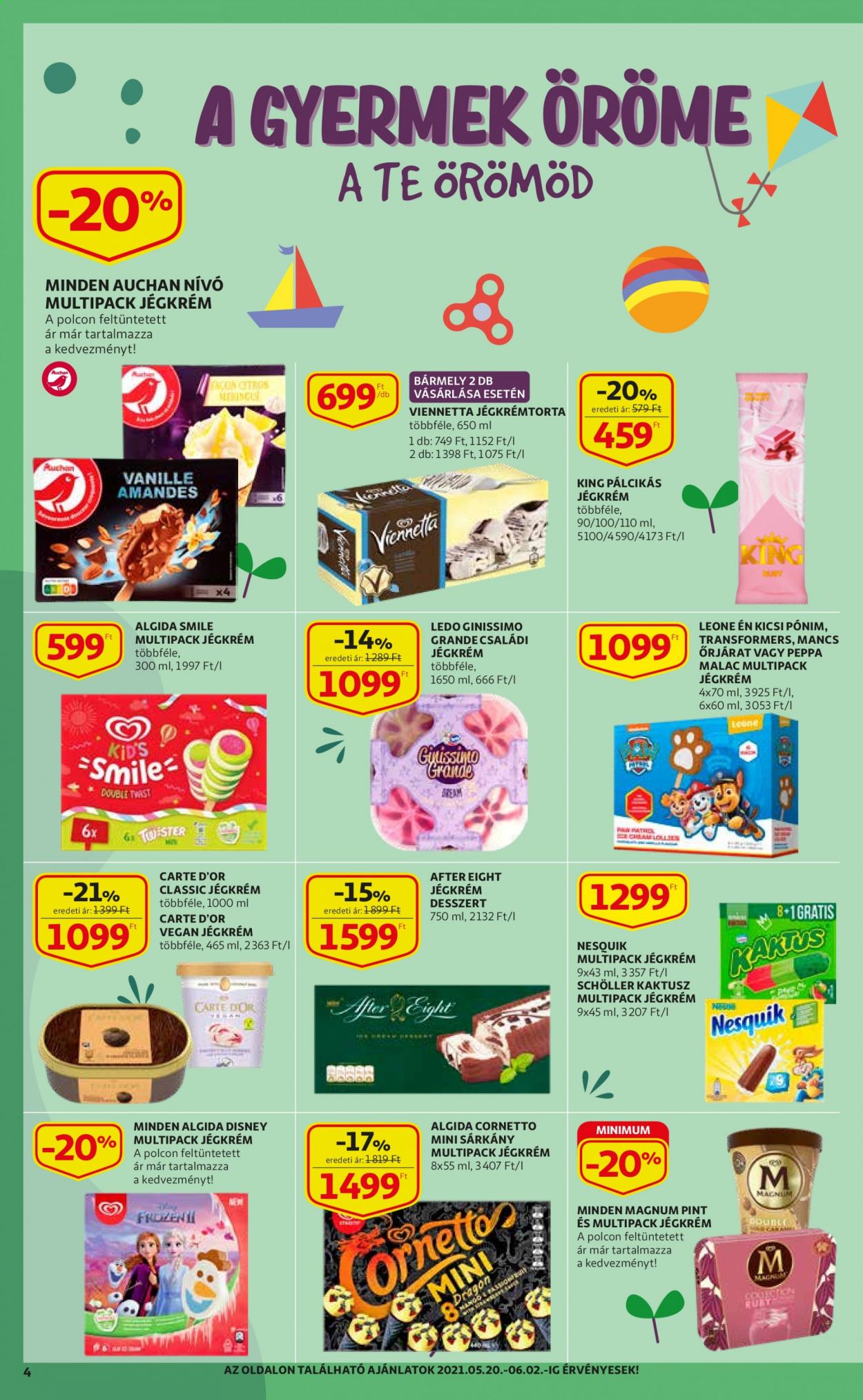 Auchan akciós újságok - 2021.05.20 - 2021.05.26. Oldal 4