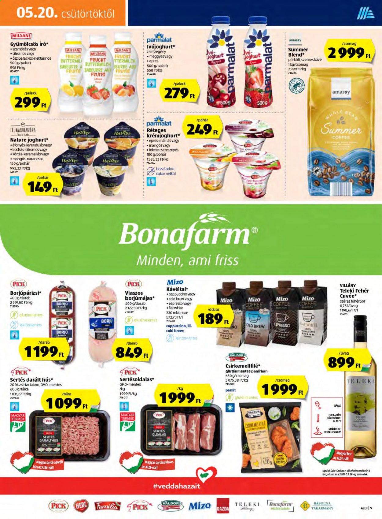 Aldi akciós újságok - 2021.05.20 - 2021.05.26. Oldal 9