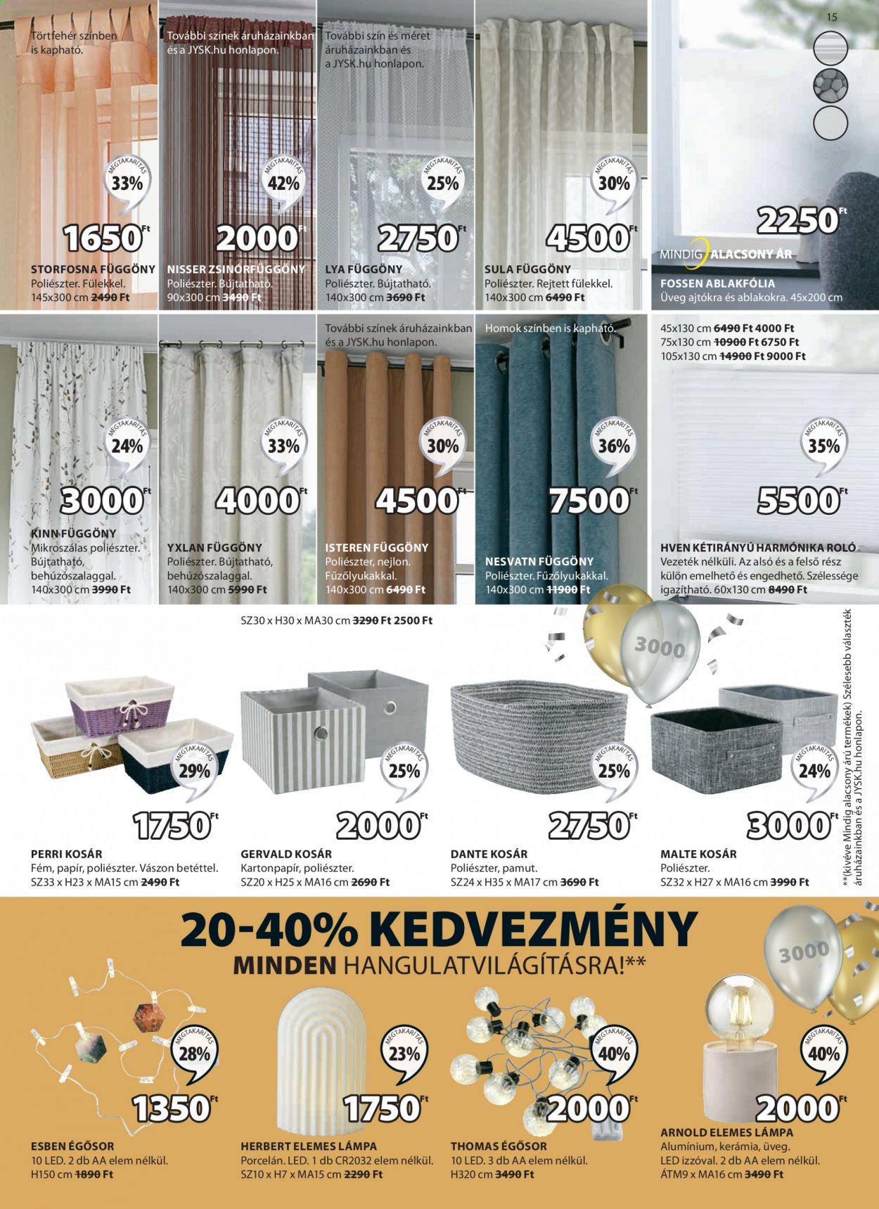 JYSK akciós újságok - 2021.05.20 - 2021.06.02. Oldal 15