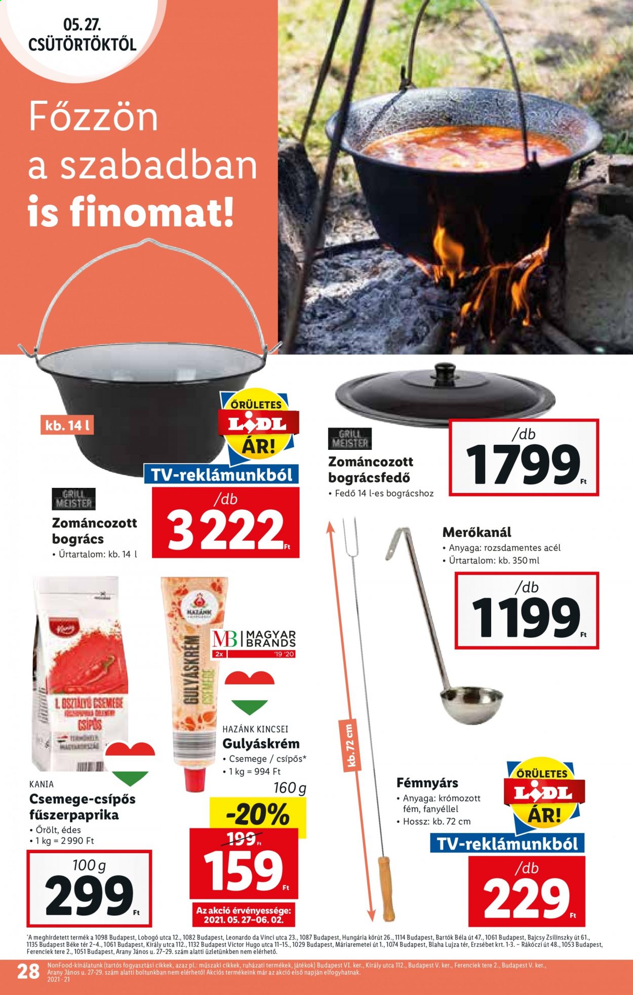 Lidl akciós újságok - 2021.05.27 - 2021.06.02. Oldal 28