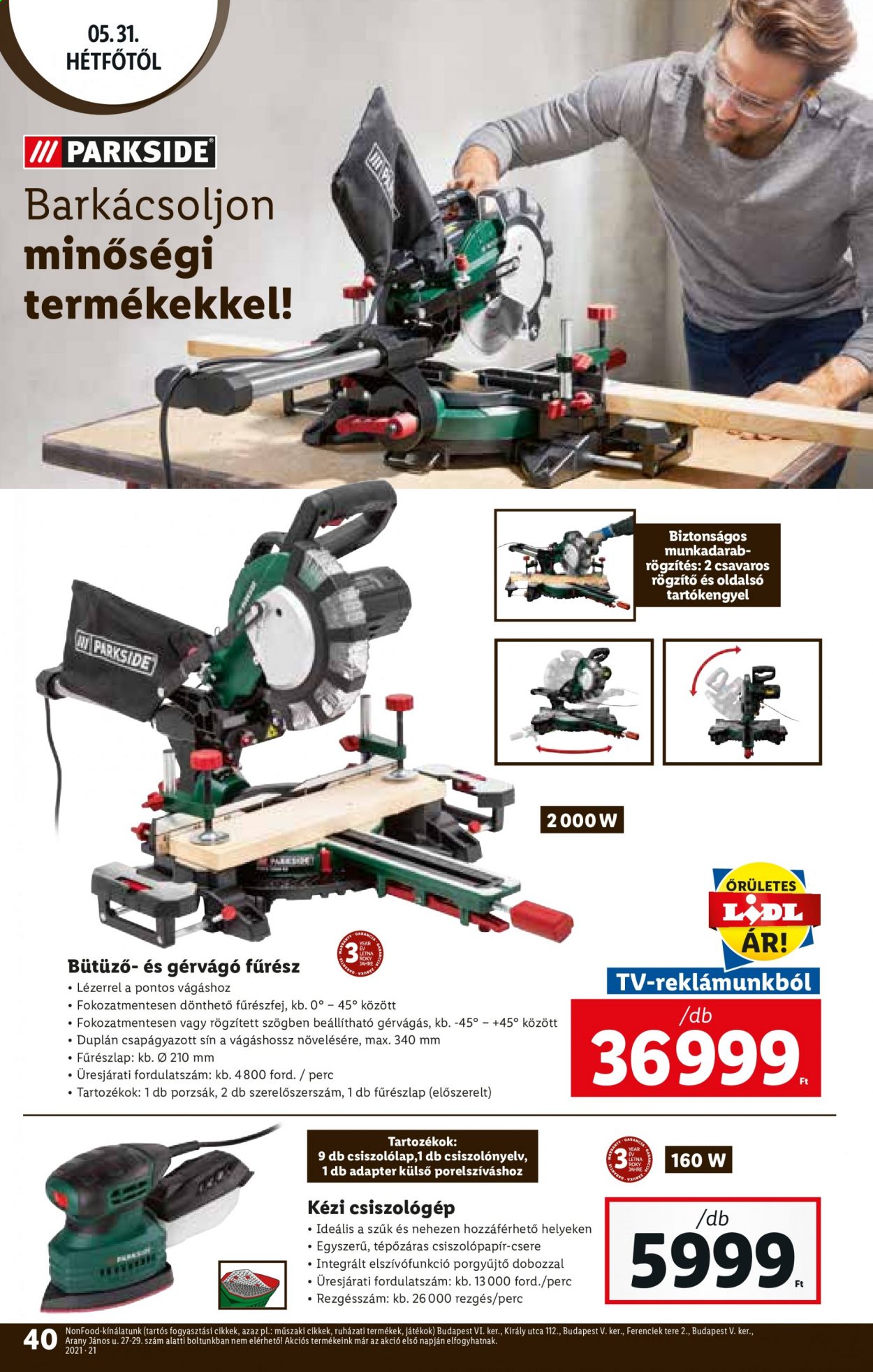 Lidl akciós újságok - 2021.05.27 - 2021.06.02. Oldal 40