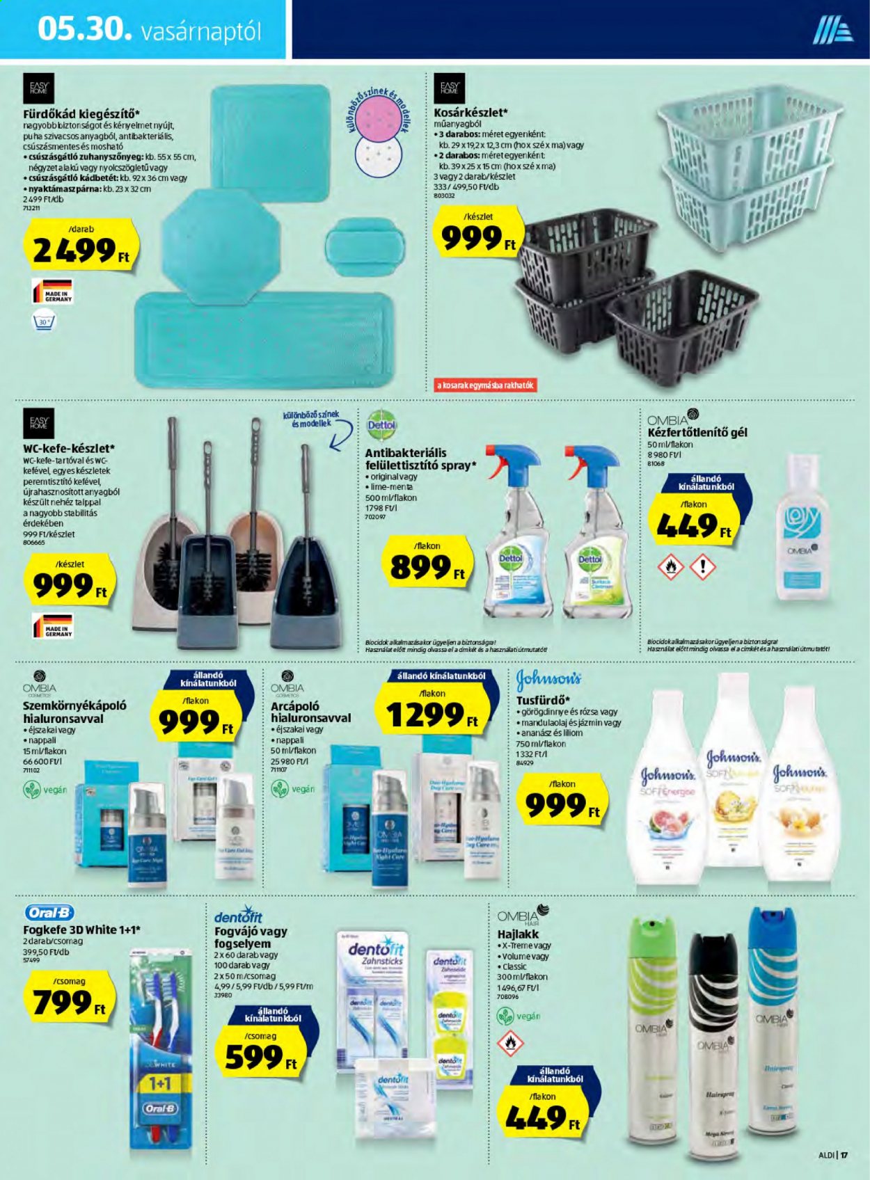 Aldi akciós újságok - 2021.05.27 - 2021.06.02. Oldal 17