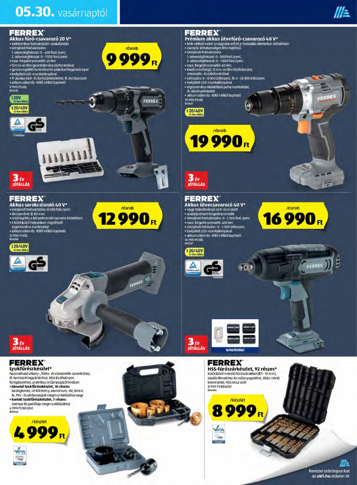Aldi akciós újságok - 2021.05.27 - 2021.06.02. Oldal 21