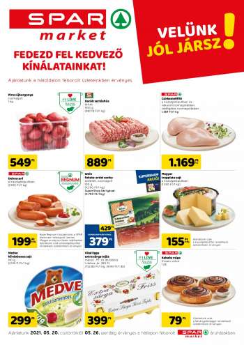 Újság SPAR market - 2021.05.27 - 2021.06.02.